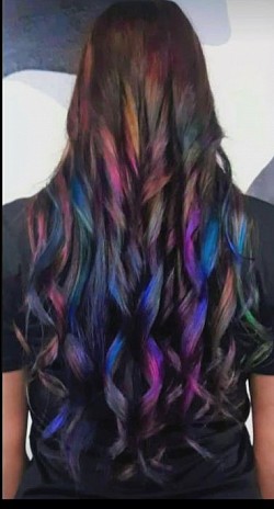 Oik slick hair color service